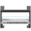 2X 1U Server Rack Depth Extender - 4-Inch/10 cm Deep Recessed Rack Mount Adapter Kit for Network Rack 7