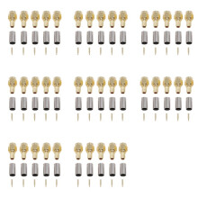 40pcs SMA Male Plug RF Coaxial Connector Crimp for RG58 RG142 RG400 LMR195 RG223