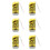 6X 3 LED Dynamo Wind  Flashlight Hand-Pressing Crank NR No Battery Torch 1
