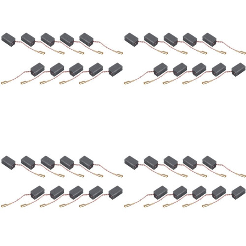 Replacement 6 X 7 X 13mm Motor Carbon Brushes 20 Pairs