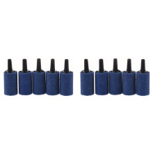 10 Pcs Cylinder Bubble Air Stones for Aquarium Fish Tank