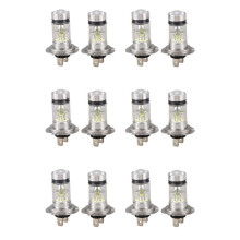 6 Pair High Power LED H7 Bulb 100W 20LED Car Fog Light Lamp Headlights 6000K White