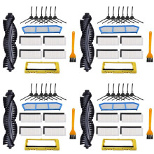 4Set för A4 A4S A40 PVCR 0726 0826 0926 Reservdelar för Dammsugare