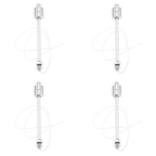 4PCS 150mm Stainless Steel Float  Tank Liquid Water Level Sensor 220V