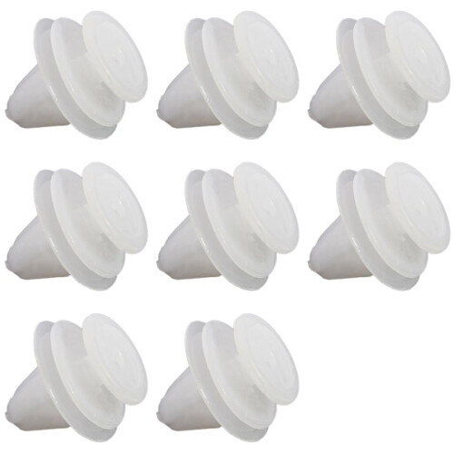 80x Car Door Panel Mounting Clips White for  206 207 1007 307