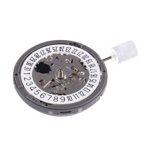 2X 24 Jewels NH35A NH35 6 O'Clock Automatic Mechanical Watch Movement 21600Bph Black Date Window