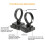 2X  Motorcycle Handlebar Control Hands-Free Calls Remote Control Wireless Bike Handlebar Media Controller 7