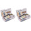 2X New Breadboard Set Electronics Component  DIY Kit with Plastic Box for   R3 Component Package 1