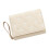 PU Leather Card Holder Wallet, Coin Purse, White 2