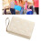 PU Leather Card Holder Wallet, Coin Purse, White 4
