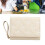 PU Leather Card Holder Wallet, Coin Purse, White 9