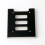 4X Hard Disk Bracket 2.5 to 3.5 Hard Disk Cage Hard Disk Bracket Multi-Function Solid State Drive SSD Bracket 5
