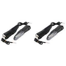 4x für  Versys 650 1000 X250 X300 Motorrad LED Blinker Kontrollleuchten Blinker Zubehör,B