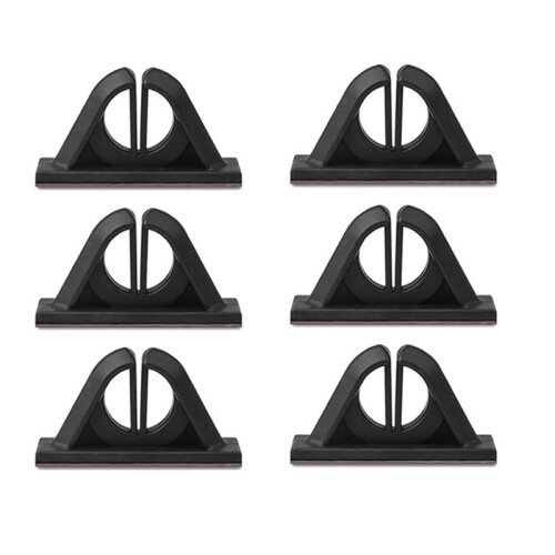 12 Supports de Canne à Pêche, Sans Perçage, pour Garage, pour Bateau de Pêche 1