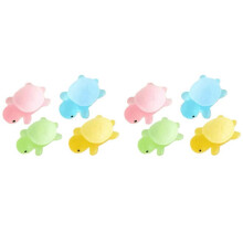 Little Turtle Saponetta Agli Oli Essenziali Fatta A Mano 8 Pezzi di Tartaruga Saponetta Idratante Saponetta Detergente per Bambini
