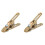 2X Machine Grounding Clamp TIG Welding Machine Brass Grounding Clamp (260A) 1