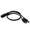 kenable DC Power Splitter 2 way Adapter 2.1mm CCTV 12V PSU to 2 LED/Camera Cable 2