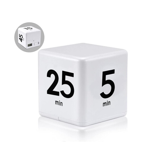 6X  Timer Kitchen Timer  Management Timer for  Management and Countdown 25-5-45-15 Minutes