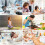 6X  Timer Kitchen Timer  Management Timer for  Management and Countdown 25-5-45-15 Minutes 9