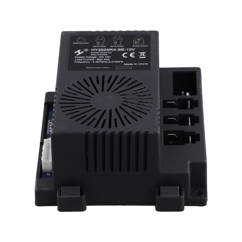 2X Hy2025rx-Se-12V Children's Electric Ride Car Remote Control Box Unit Receiver Controller Motherboard Black 6033521588553