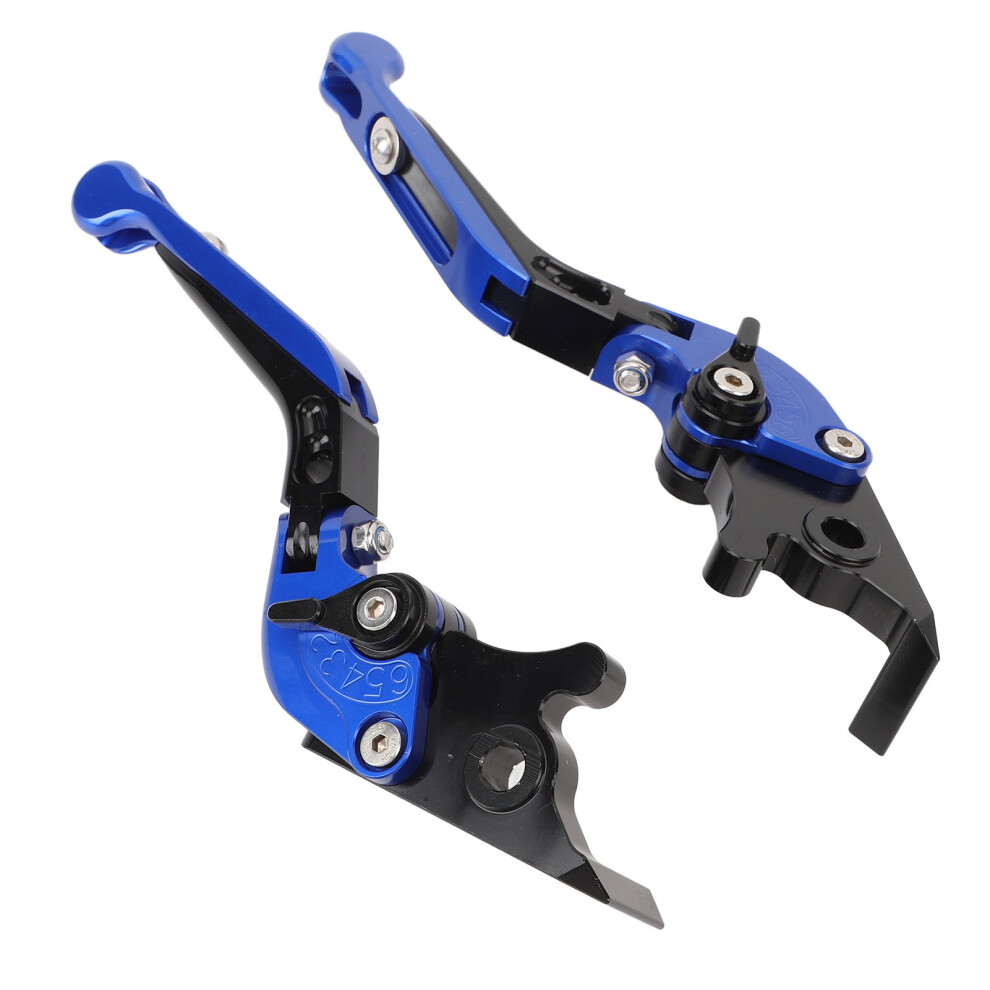 Adjustable Cnc Aluminum Folding Clutch Lever For Nmax 125/155 Blue 4971386594208