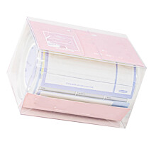 Rollos de cinta notas adhesivas 3,9 cm x 10 m, adhesivo fuerte, portátiles