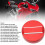 CNC 6063 Aluminium Brake Cap Red 2