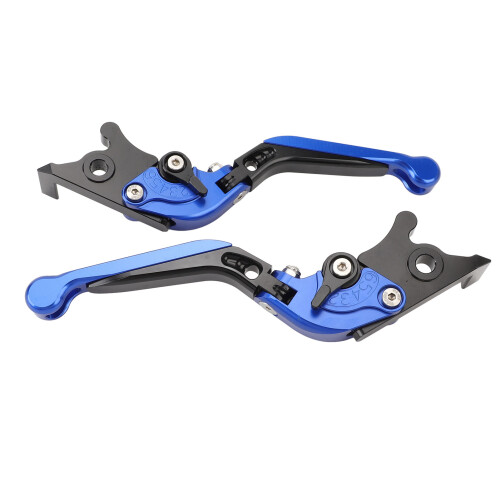 Aluminum Folding Clutch Lever for NMax 125/155 Blue, Adjustable 1