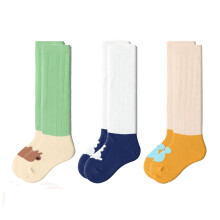 Breathable Knee Socks for Children, Cozy Tights Breathable Knee Socks with Animal Motif Over Knee Socks for Girls, Warm Cotton Durable Combed Cotton