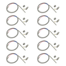 10X for Exhaust Gas Temperature Sensor Egt K Type Thermocouple Probe Exhaust Temperature Sensor Thread