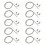 10X for Exhaust Gas Temperature Sensor Egt K Type Thermocouple Probe Exhaust Temperature Sensor Thread 1