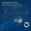 Lightweight Gaming Earbuds with Microphone, 3.5mm, White 8