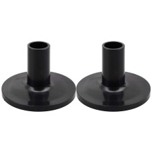 16Pcs Cymbal Sleeves 8PCS 38X26mm Black Drum Cymbal Sleeves Replacement for Shelf Drum Kit