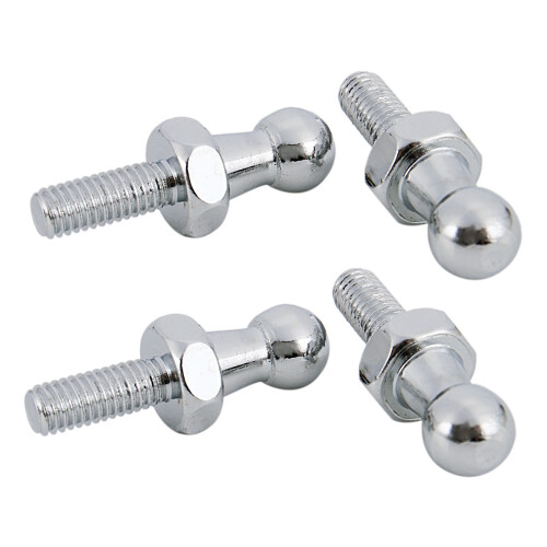 4X 10mm  STUD BOLT M6 for Gas Strut Struts  Ended Bolt Bonnet STD 001