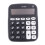 Large Button Battery-Powered Desktop Calculator for Home Office Classroom Black 1