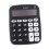 Large Button Battery-Powered Desktop Calculator for Home Office Classroom Black 2