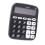 Large Button Battery-Powered Desktop Calculator for Home Office Classroom Black 4