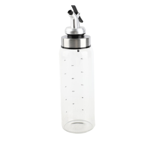 300ml Leakproof Glass Olive Oil Dispenser, Precise Scale, Dustproof 2