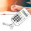Pocket Calculator Mini ABS Black with Rope - Small 11