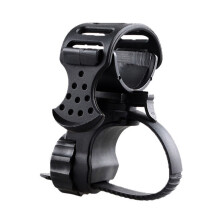 Portable Bike Flashlight Holder Rubber Clip