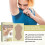 48PCS Long-Lasting Underarm Sweat Absorbing Patches，Elastic Fabric 3