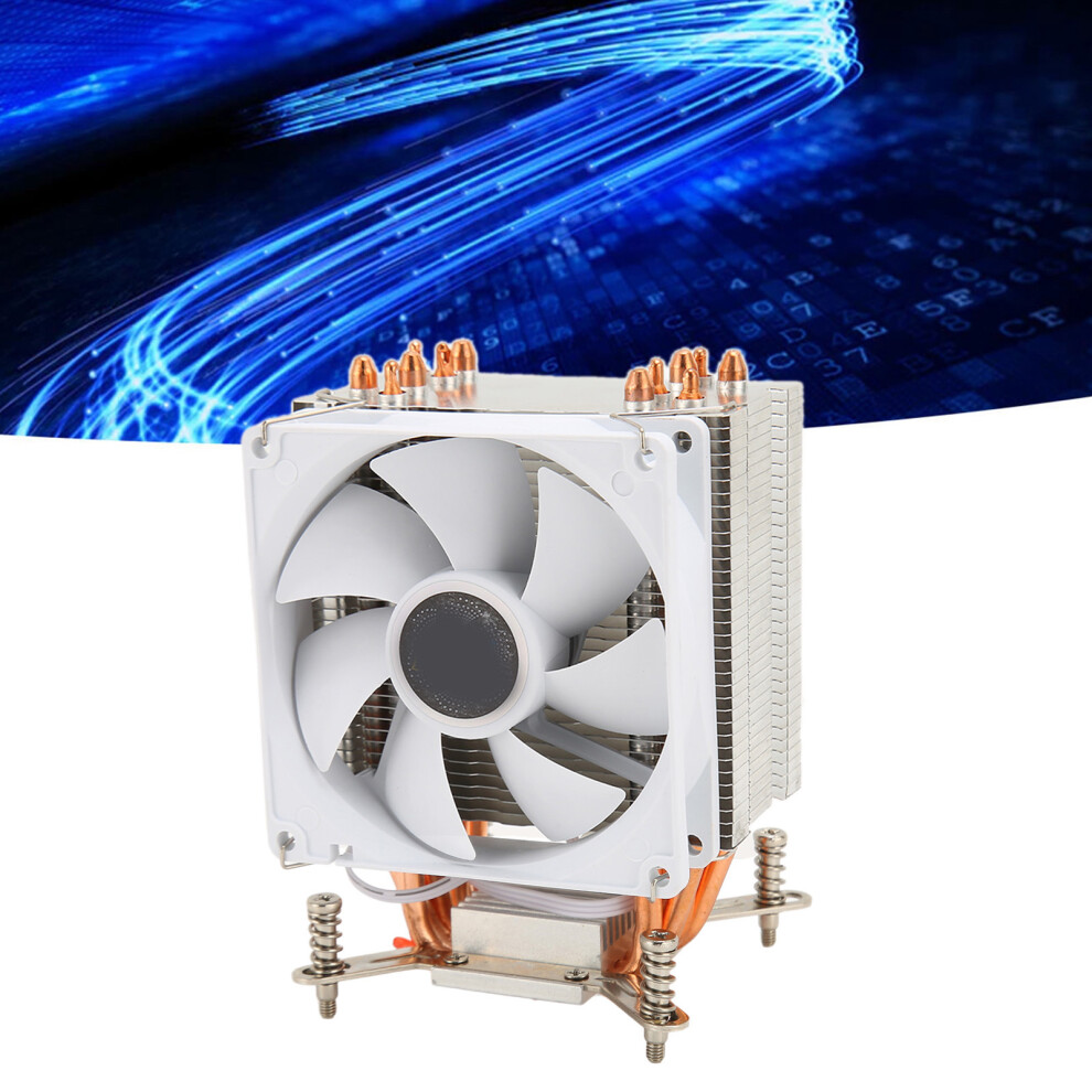 Cpu Air Cooler With 6 Heat Pipes 48Cfm 22Db 90X90x25mm 6911387600872