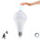 9W LED Motion Sensor Light Bulb E27 Threaded Bayonet Infrared Smart Bulb 10