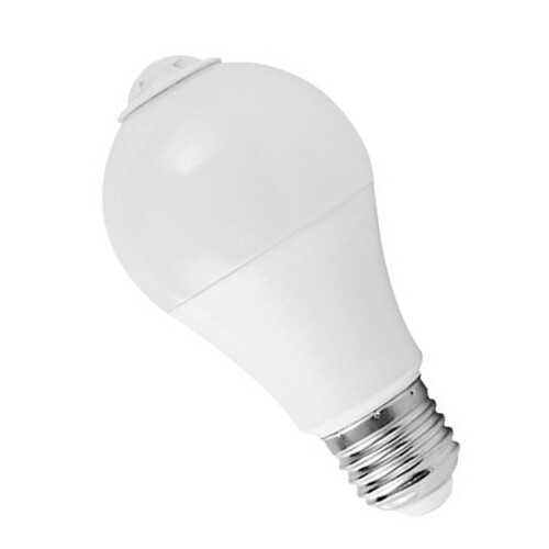 9W LED Motion Sensor Light Bulb E27 Threaded Bayonet Infrared Smart Bulb