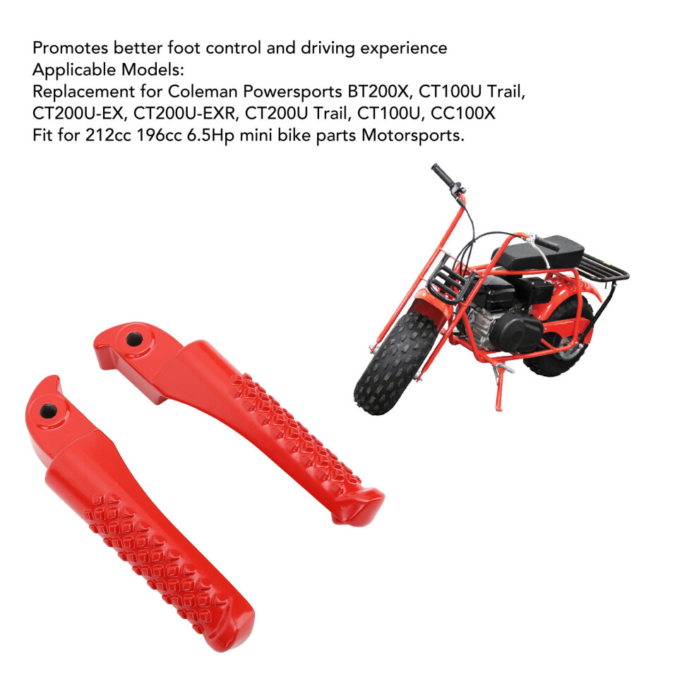 1 Pair Motorcycle Foot Pegs Bracket Kit 7340572339058