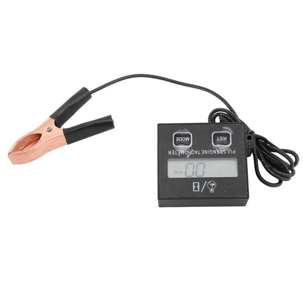 Small Digital Rpm Tachometer 30,000 Rpm For Lawn Mowers & Tractors 9391391161533
