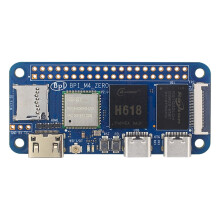 Para Placa Base Banana Pi BPI-M4 Zero Allwinner H618 Linux Programación Aprendizaje ARM Cortexx-A53 Procesador 2,4G/5G WIFI