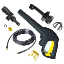 Pressure Washer Spray Lance for K3 K5 Electric Pressure Washers with 5M Water Hose Adjustable Nozzle Set