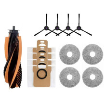 13PCS for JONR P20 PRO/JONR T5 PRO Robot Vacuum Cleaner Parts Main Side Brush Mop Cloth Dust Bag Replacement Kit