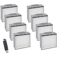 8pcs Hepa Filter Replacement for Max 705 Vac/ 504 Vac Robot Vacuum Cleaner Parts Vacuum Filter